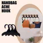 12 Pcs Purse Hanger Hook Bag Rack Holder for Closet Durable Acrylic Arch Hook Or... - Image 6