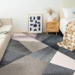 HOMFINE Washable Area Rug - Geometry Style Modern Rugs for Living Room, Bedroom,... - Image 7