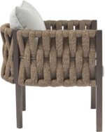 Christopher Knight Home Lena Patio Club Chairs Set of 2, Metal Accent Chairs, Ro... - Image 7