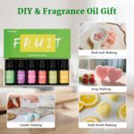Fruit Fragrance Oils, Aromtopia 6x10ml Fruity Essential Oils for Diffusers for H... - Image 5