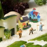 4pcs Resin Micro Landscape Figurines Accessories Dollhouse Decoration Bonsai Cra... - Image 4