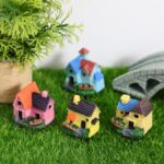 4pcs Resin Micro Landscape Figurines Accessories Dollhouse Decoration Bonsai Cra... - Image 9