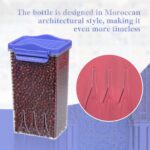 HOMER 8-Piece Moroccan Style Airtight Food Storage Containers - Versatile Kitche... - Image 3