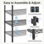 VIPEK S3 Freestanding Clothes Rack Heavy Duty Garment Rack 6-Tier Shoe Racks Clo... - Image 10