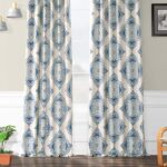 HPD Half Price Drapes Printed Room Darkening Curtains for Bedroom, Living Room 5... - Image 7