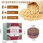 Candle Gifts for Women, 18 Packs Aromatherapy Candles, Scented Candles Gift Set ... - Image 7