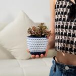 Ceramic Succulent Planter Pots - 3.5 Inch Small Flower Pot with Drainage Holes a... - Image 8
