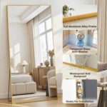 Antok Full Length Mirror, 71"x32" Floor Mirror with Stand, Hanging Mounted Mirro... - Image 5