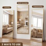 Antok Full Length Mirror, 71"x32" Floor Mirror with Stand, Hanging Mounted Mirro... - Image 6