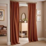 Lazzzy Brown Blackout Velvet Curtains 84 Inch Length Pinch Pleated Thermal Insul... - Image 8