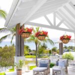 2 Set Artificial Flowers for Outdoors with Hanging Basket 24 Pcs Fake Silk Flowe... - Image 4