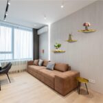 Floating Shelves Wall Mounted Wall Decor Iron Glass Hanging Shelf Home Decor Set... - Image 6