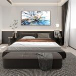 DZL Art WKA74975 Large Abstract Wood Framed Canvas Wall Art For Living Room Deco... - Image 8