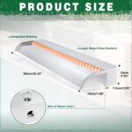 Waterfall Pool Fountain, LONGRUN Stainless Steel Waterfall Spillway for Pools an... - Image 5