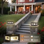 Outdoor Post Cap Light - IP65 Waterproof Stainless Steel External Column Light 9... - Image 5