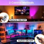 7W RGBW Uplights Indoor, Spotlights Indoor Christmas LED Color Changing Uplights... - Image 6