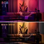 7W RGBW Uplights Indoor, Spotlights Indoor Christmas LED Color Changing Uplights... - Image 9