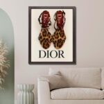 InkFlow Posters Luxury Vintage Cheetah Heels Wall Art Poster - Stylish Women Ins... - Image 7