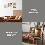 iRahmen 8x10 Picture Frame Set of 4, High Definition Glass Brown Frame, 8 x 10 W... - Image 6