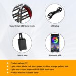 Car Led Interior Lights, RGB 48 LED Multicolor Auto Strip Light with Sound Activ... - Image 4