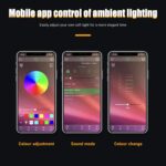 Car Led Interior Lights, RGB 48 LED Multicolor Auto Strip Light with Sound Activ... - Image 6