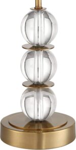 Vienna Full Spectrum Halston Modern Art Deco Buffet Table Lamp 32 1/2" Tall Skin... - Image 6