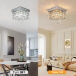 Mini Crystal Modern Chandelier Luxury Chandelier Contemporary Raindrop Crystal B... - Image 4