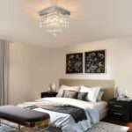 Mini Crystal Modern Chandelier Luxury Chandelier Contemporary Raindrop Crystal B... - Image 6