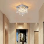 Mini Crystal Modern Chandelier Luxury Chandelier Contemporary Raindrop Crystal B... - Image 8