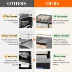 Lifewit Dual-Row Shelf Hanging Closet Organizer and Storage, Clothes Shelves wit... - Image 6