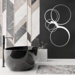 Kawazu Abstract Woman Metal Wall Art, Round Wall Decor, Circle Wall Decor, Minim... - Image 7