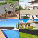 Coarbor 3'x15' Privacy Screen Fence - Apartment Patio Balcony Cover - 90% Blocka... - Image 3