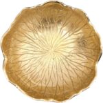 Leaf Bowl for Serving Fruits, Appetizers - Black & Gold - Elegant Home Decor Cen... - Image 8
