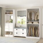 Unikito 61" Closet System, Heavy Duty Wood Closet Organizer with 4 Hanging Rods,... - Image 4