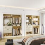Unikito 61" Closet System, Heavy Duty Wood Closet Organizer with 4 Hanging Rods,... - Image 5