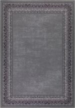 Antep Rugs Alfombras Bordered Modern 8x10 Non-Slip (Non-Skid) Low Pile Rubber Ba... - Image 5