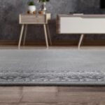Antep Rugs Alfombras Bordered Modern 8x10 Non-Slip (Non-Skid) Low Pile Rubber Ba... - Image 8