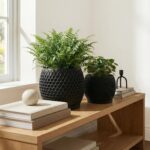Plant Pots, Modern 3D Printed Honeycomb Planters for Indoor Plants, 4.7/6 Inch M... - Image 5