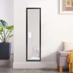 13.5 x 49.5 Inch White Rectangular Large Wall Mirror for Bathroom Living Room - Image 5