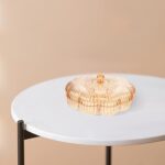 Luxury Candy Tray with Compartments, Elegant Golden Snack Serving Plate for Home... - Image 6