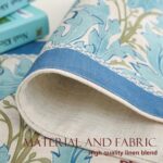patdrea Linen Leopard Animal Table Runner Farmhouse for Home Kitchen Dining Deco... - Image 4