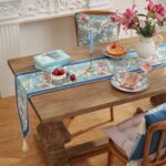 patdrea Linen Leopard Animal Table Runner Farmhouse for Home Kitchen Dining Deco... - Image 7