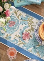 patdrea Linen Leopard Animal Table Runner Farmhouse for Home Kitchen Dining Deco... - Image 8