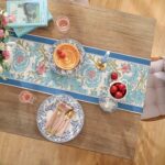 patdrea Linen Leopard Animal Table Runner Farmhouse for Home Kitchen Dining Deco... - Image 9