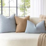 Foindtower Pack of 2 Textured Boucle Throw Pillow Covers Accent Solid Pillow Cas... - Image 7
