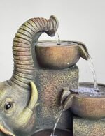 SEINHIJO Outdoor Floor Water Fountain Fengshui Waterfall Modern Decor Gift for G... - Image 9
