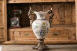 Magcolor Tall Table White Ceramic Vase for Pampas Grass Flowers -16.1" Tall, Uni... - Image 3