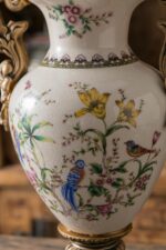 Magcolor Tall Table White Ceramic Vase for Pampas Grass Flowers -16.1" Tall, Uni... - Image 8