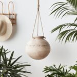Creative Co-Op Large Hanging Clay Pot with Jute Hanger (Each one Will Vary) - Image 4