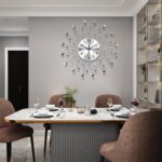 Wall Clocks for Living Room Decor Modern Silent Wall Clock Battery Operated Non-... - Image 9